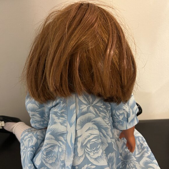 PLEASANT COMPANY American Girl 18" Doll with Homemade Dress - Picture 7 of 11